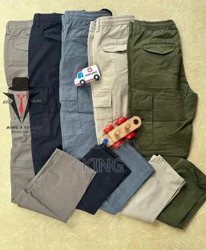 Laudy Suited Kaki Cargo Pants