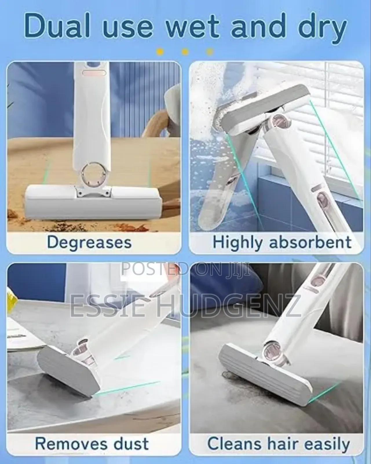 Multipurpose Mini Self Squeeze Sponge Mop