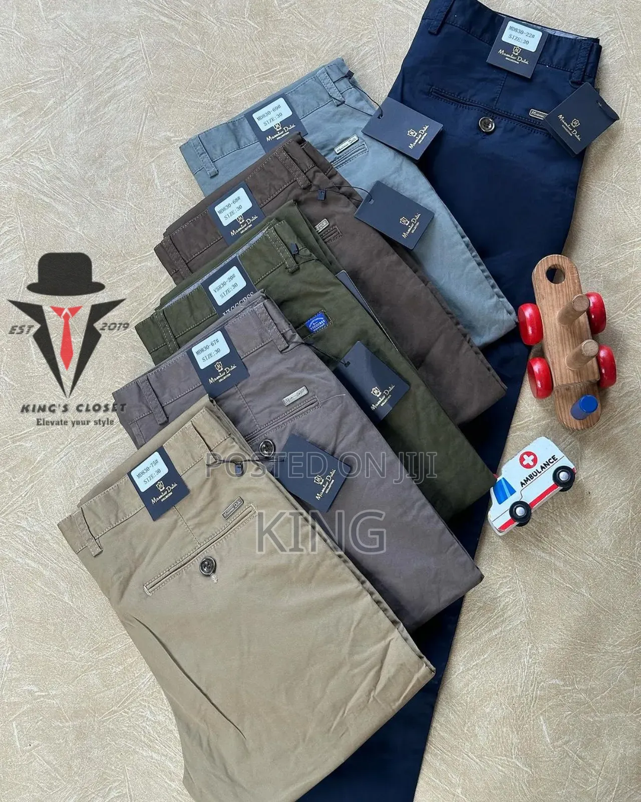 Respect Suited Kaki Pants