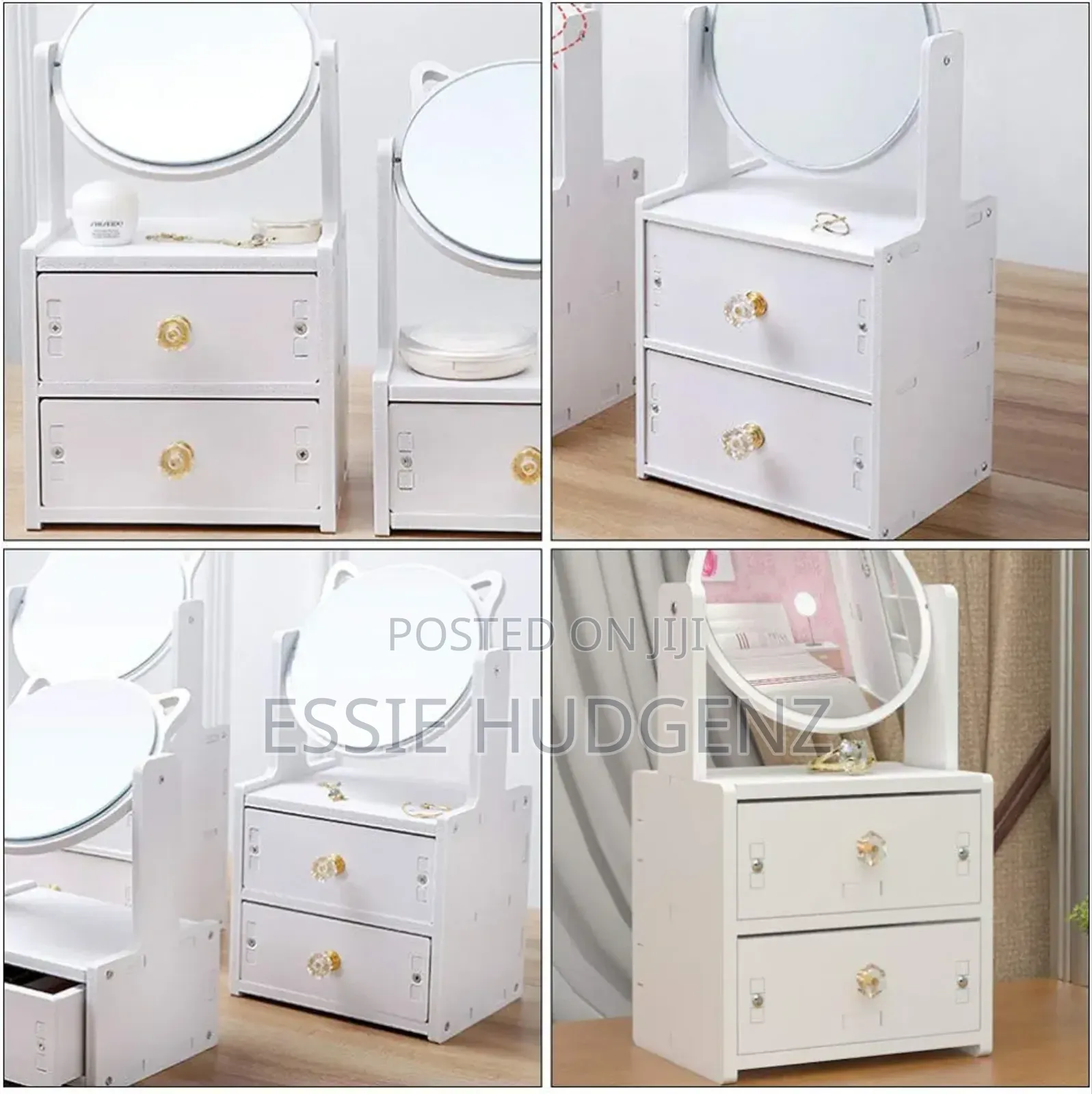 Make Up Organizer With Mirror