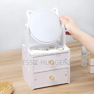 Make Up Organizer With Mirror
