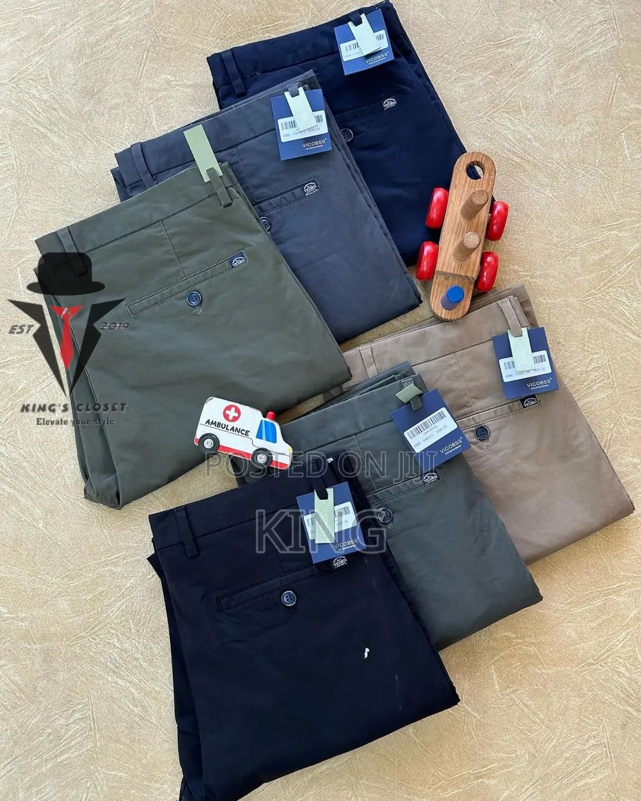 Exclusive Suited Kaki Pants