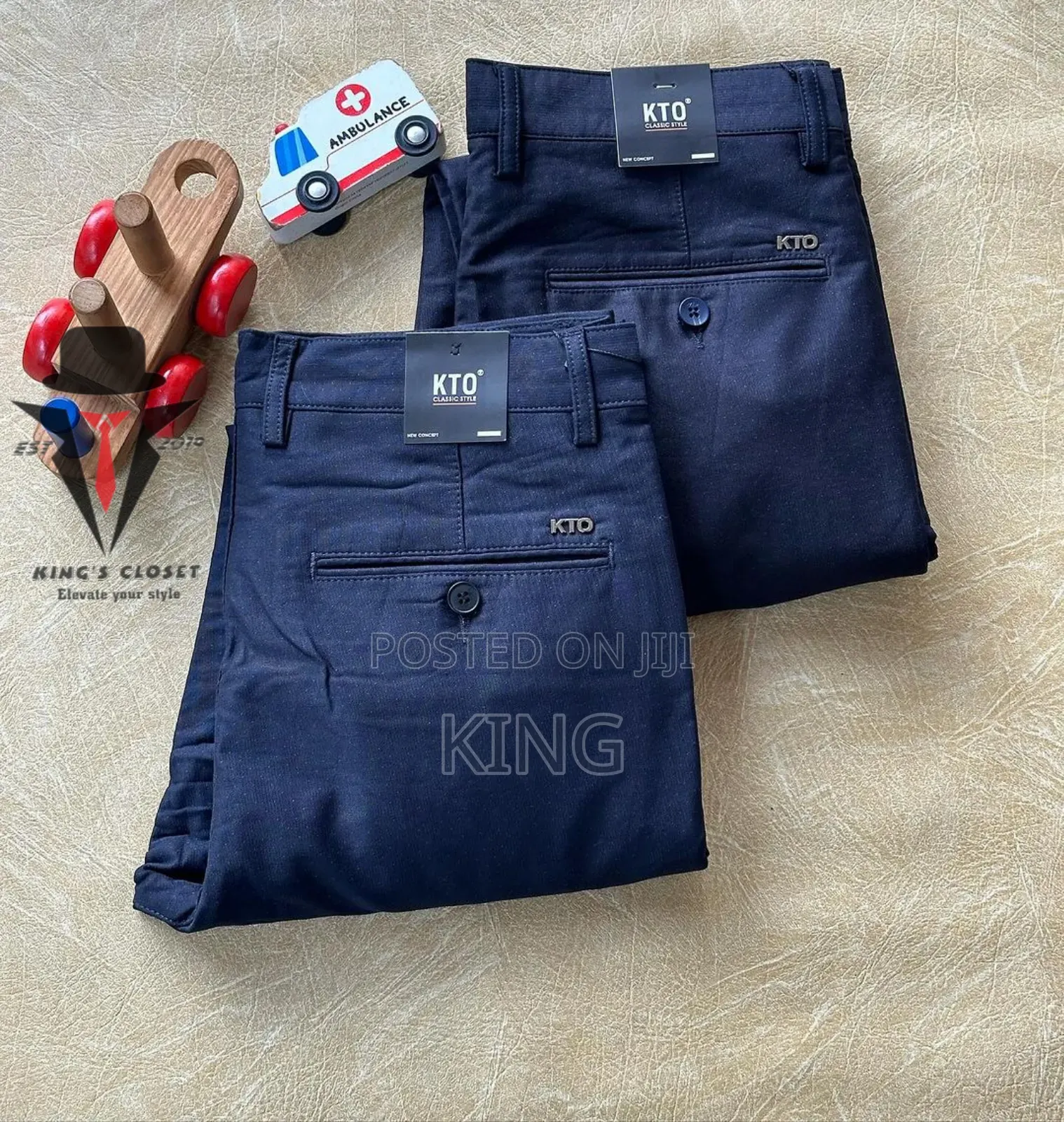 Riso Suited Kaki Pants