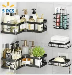 5 Piece Corner Shower Caddy