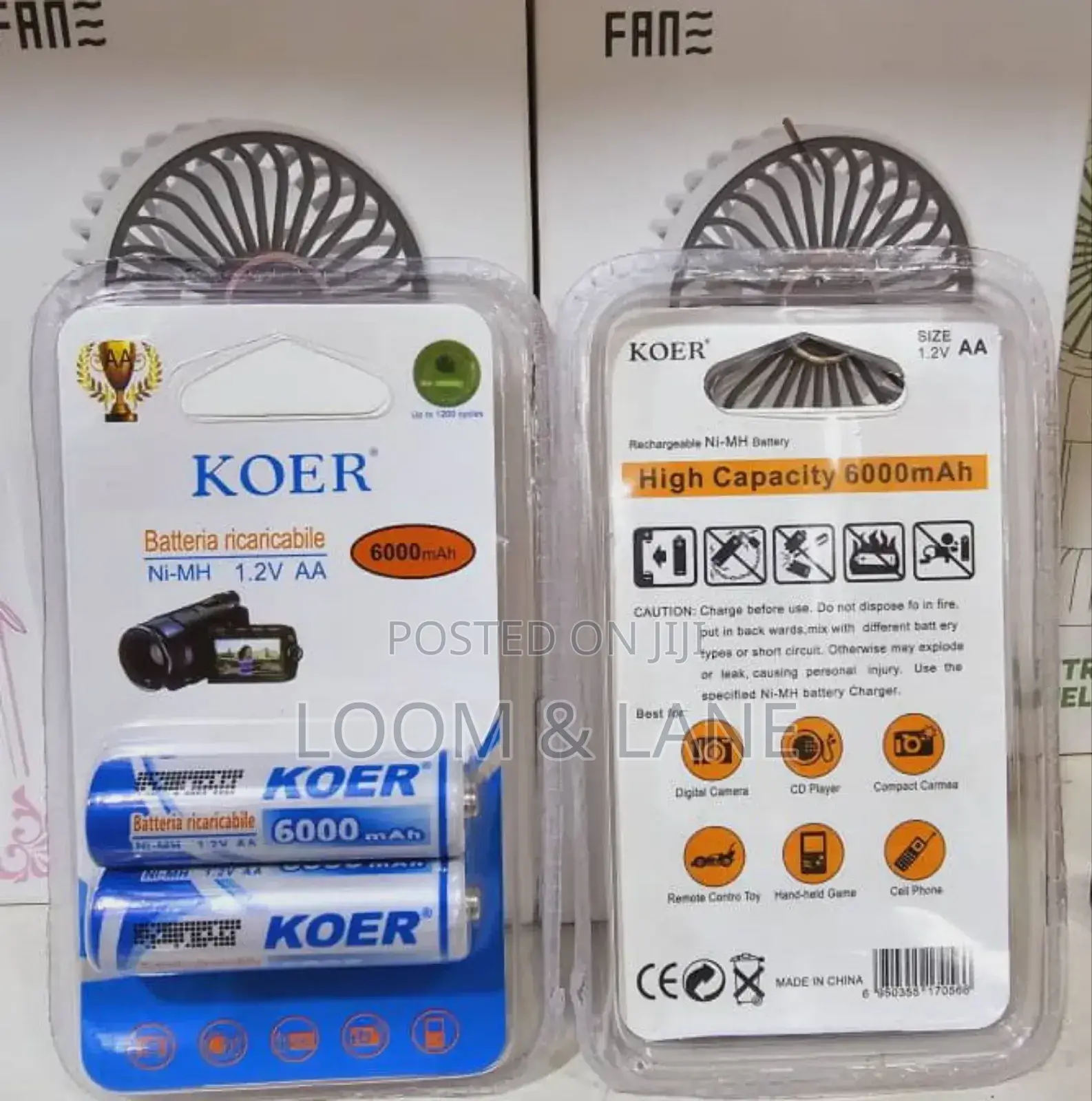 Koer AA Rechargeable Batteries