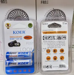 Koer AA Rechargeable Batteries