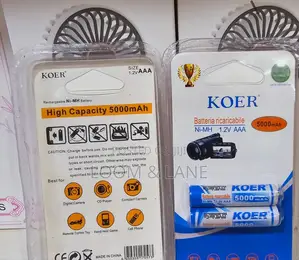 Koer AAA Rechargeable Batteries