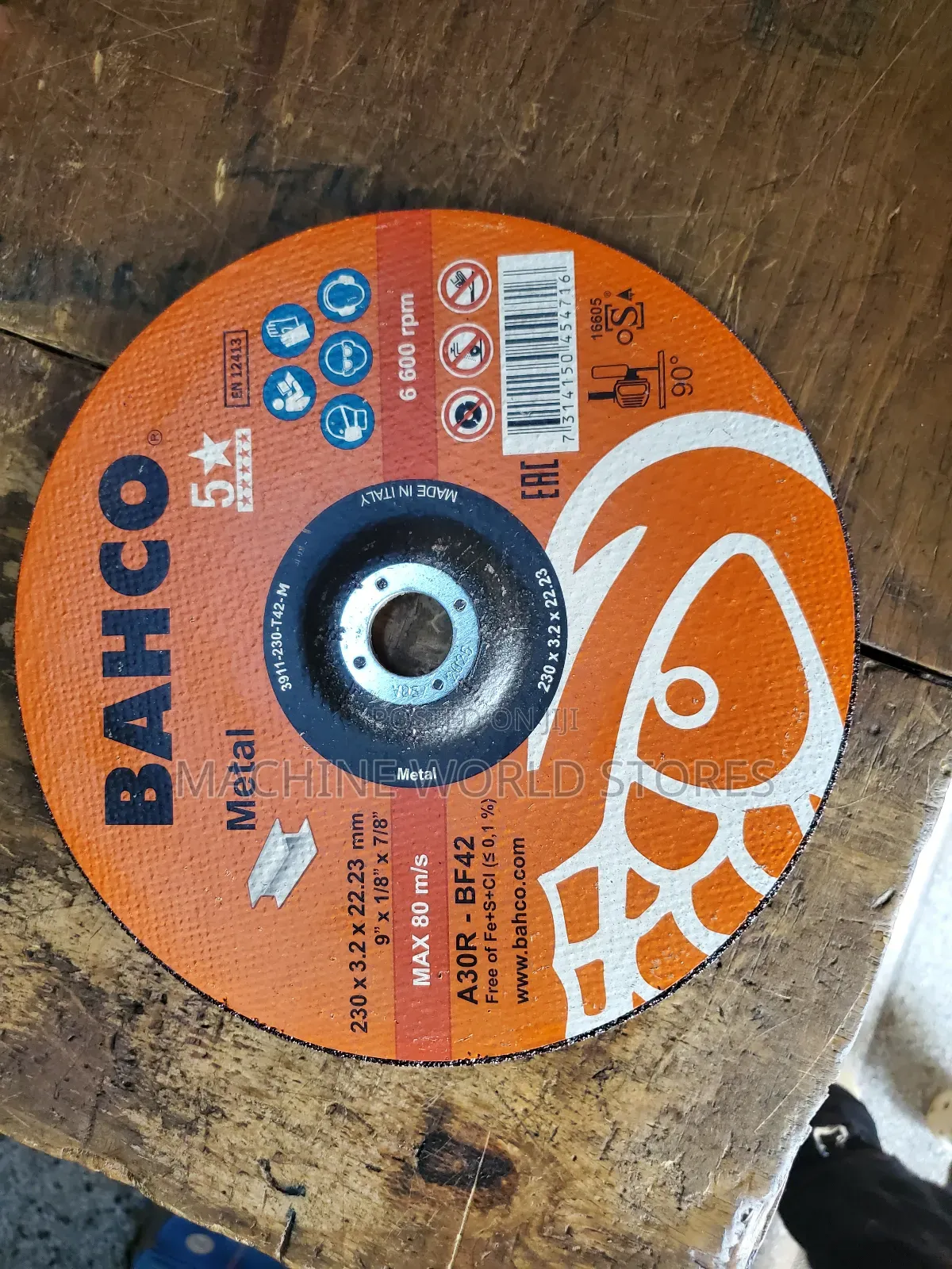 9inch Cutting Disc Bahco