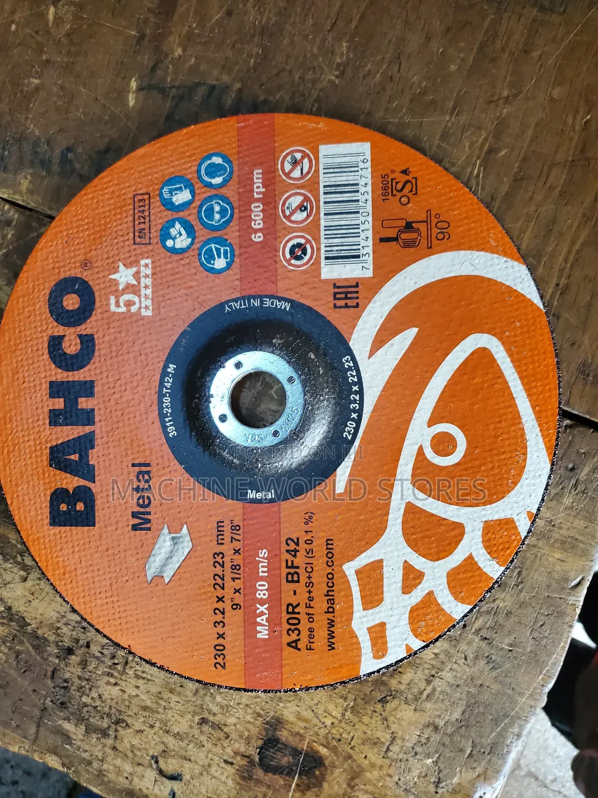 230mm Bahco Cutting Disc