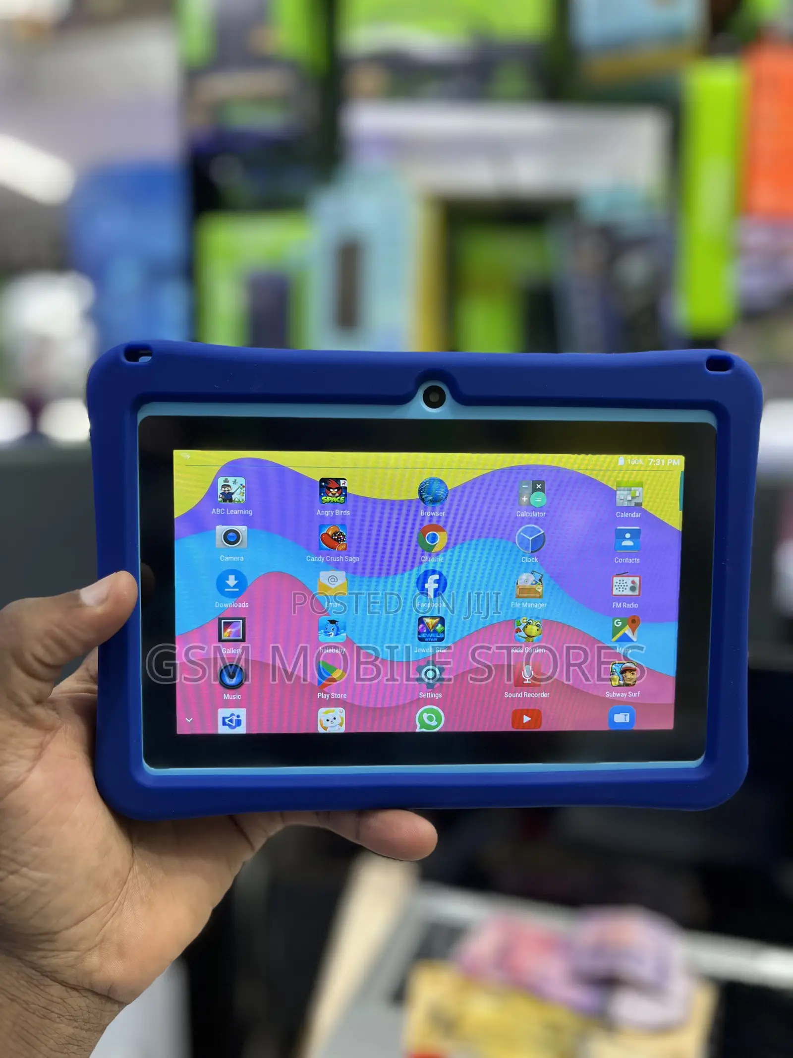 New Oteeto 128gb 4gb Android Kids Tablet