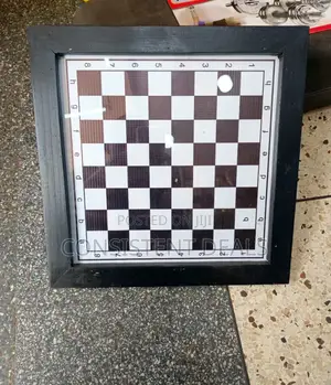 Portable Draft/ Chess Game Board