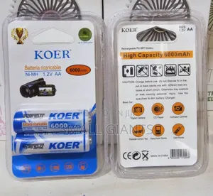 Koer AA Rechargeable Batteries
