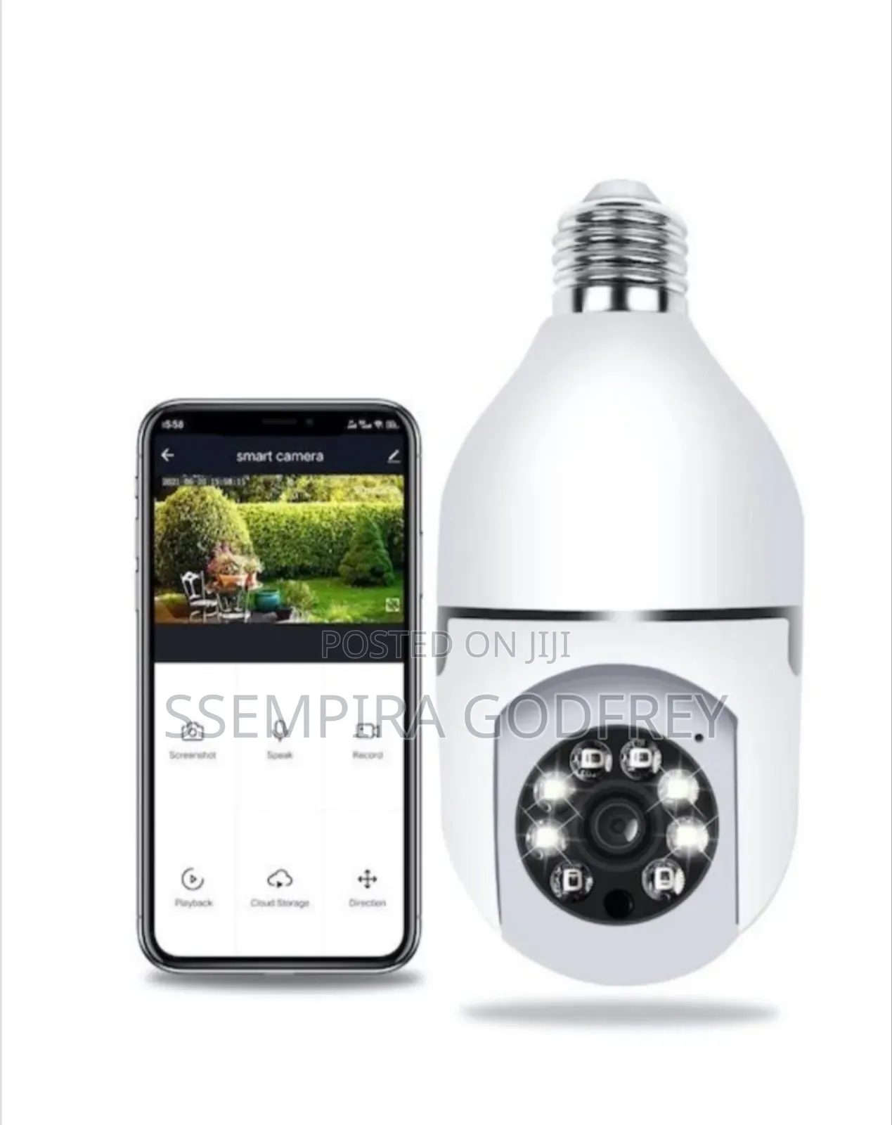 Bulb Camera V380 Pro