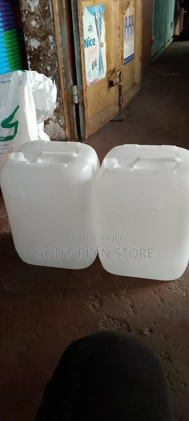 Plastic Jerrycans (Block Jerrycans) 1pc
