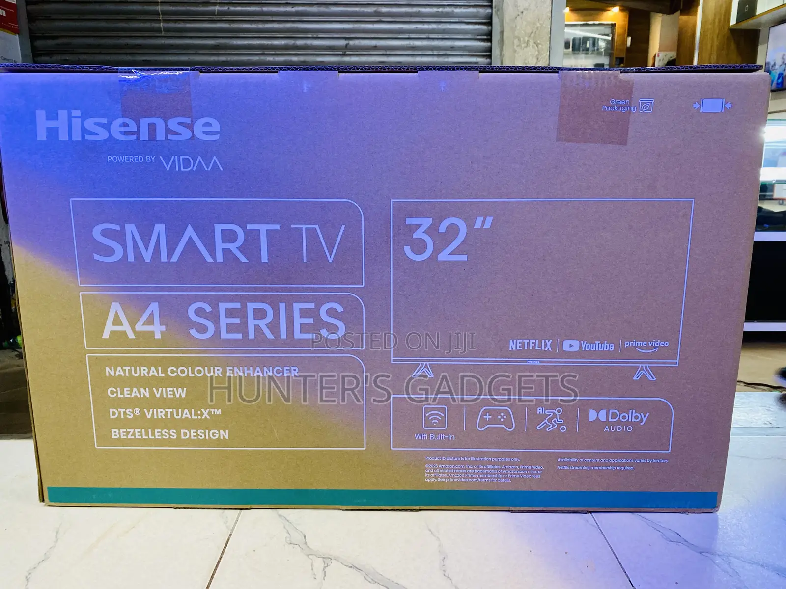 Hisense 32 Inch Smart Digital Frameless A4 Series Brand New