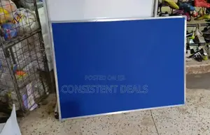 90x120 Blue Notice Board