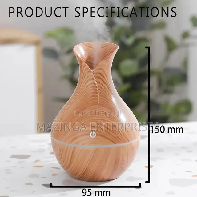 130ml Cool Mist Led Aroma Diffuser Humidifier