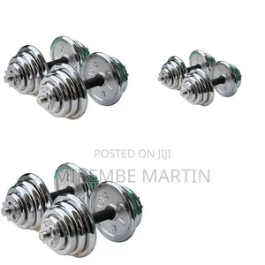 Stainless Dumbbell Set