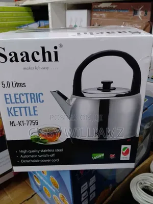 Saachi Electric Kettle 5liter/Stainles Steel Electric Kettle