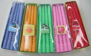 Scented Spiral Candles