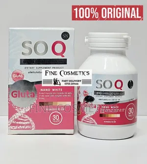SOQ Glutathione + Collagen 10000mg Nano Skin Whitening Pills