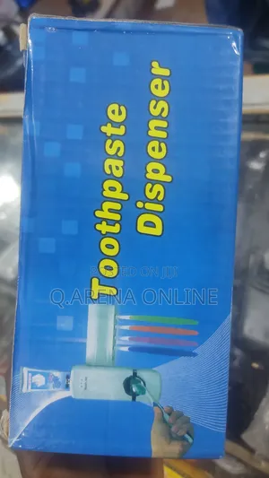 Toothpaste Dispenser Plus Toothbrush Holder