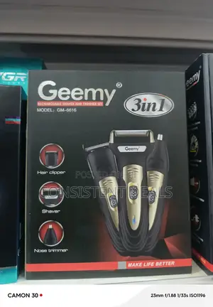 Geemy 3in1 Electric Shaver