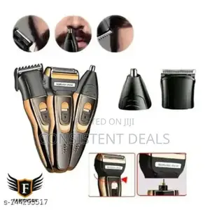 Geemy 3in1 Rechargeable Hair Shaver Kit