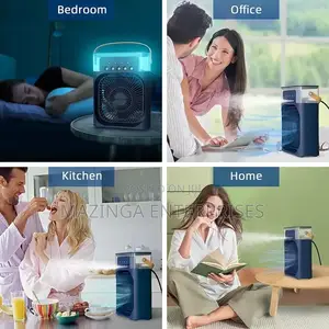 Portable Desktop Cool Air Humidifier With Fan