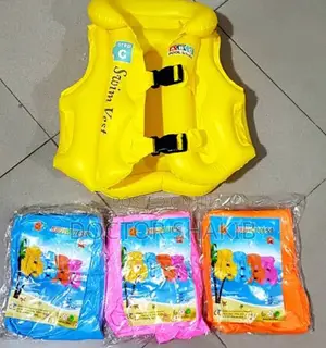New Kids Inflatable Swimming Life Jacket