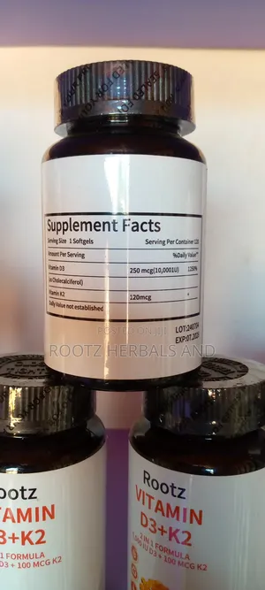 Vitamin D3+ 120 Capsules 2 Month Supply