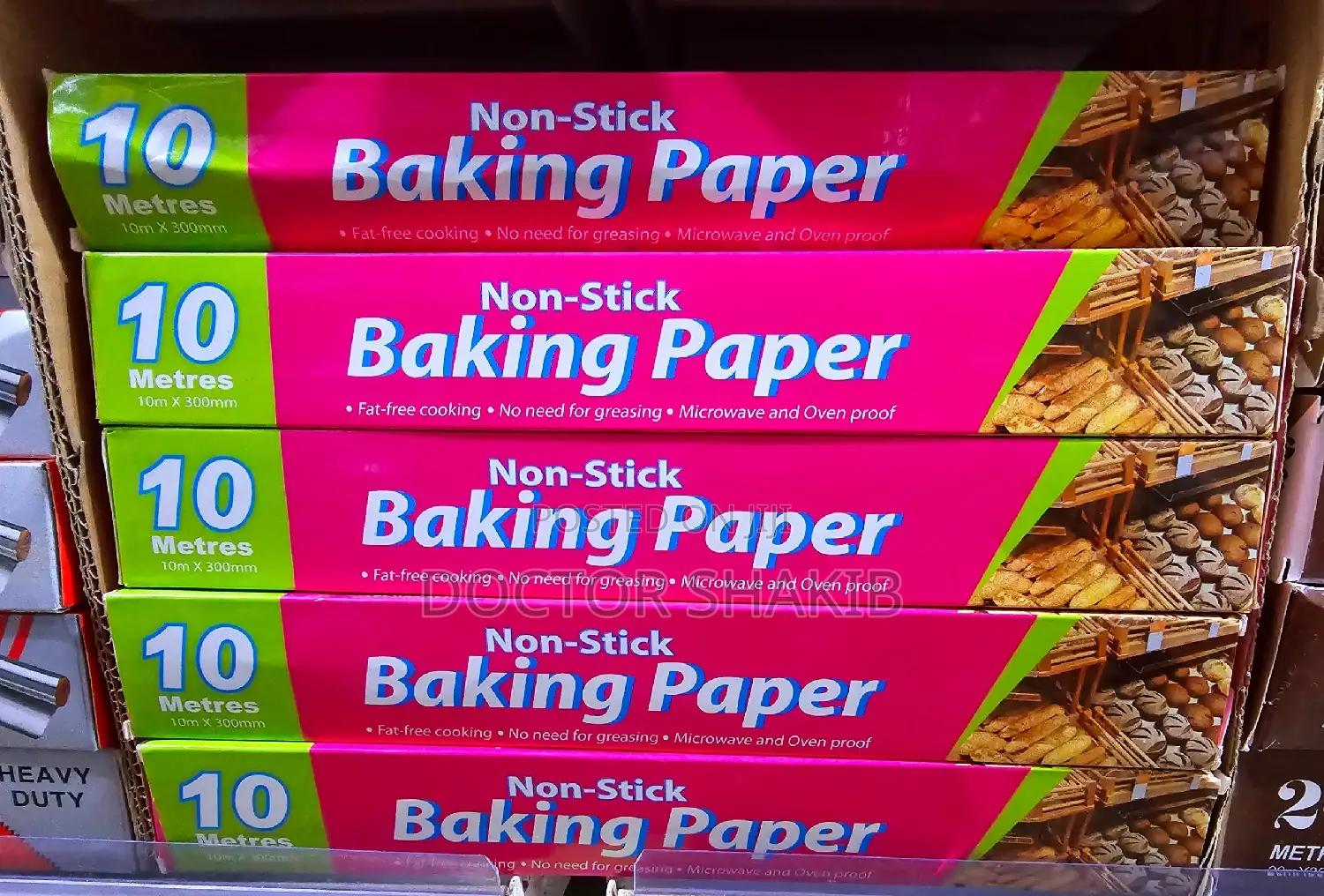 10m Nonstick Baking Paper