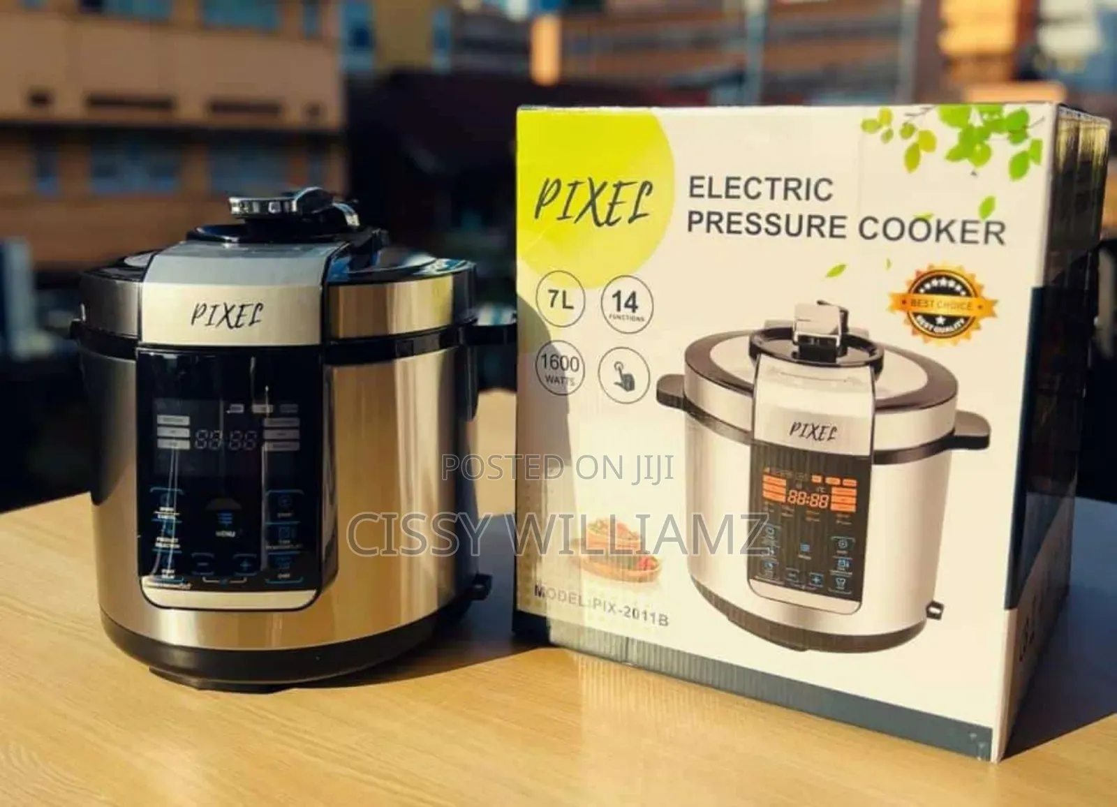 Pixel 7 Liter Electric Pressure Cooker/7l Pressure Cooker