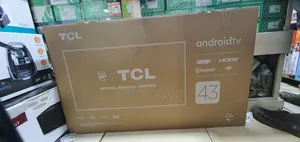 Tcl 43 Inch Smart Android Frameless Led Tv - Black