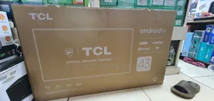 Tcl 43 Inch Smart Android Frameless Led Tv - Black