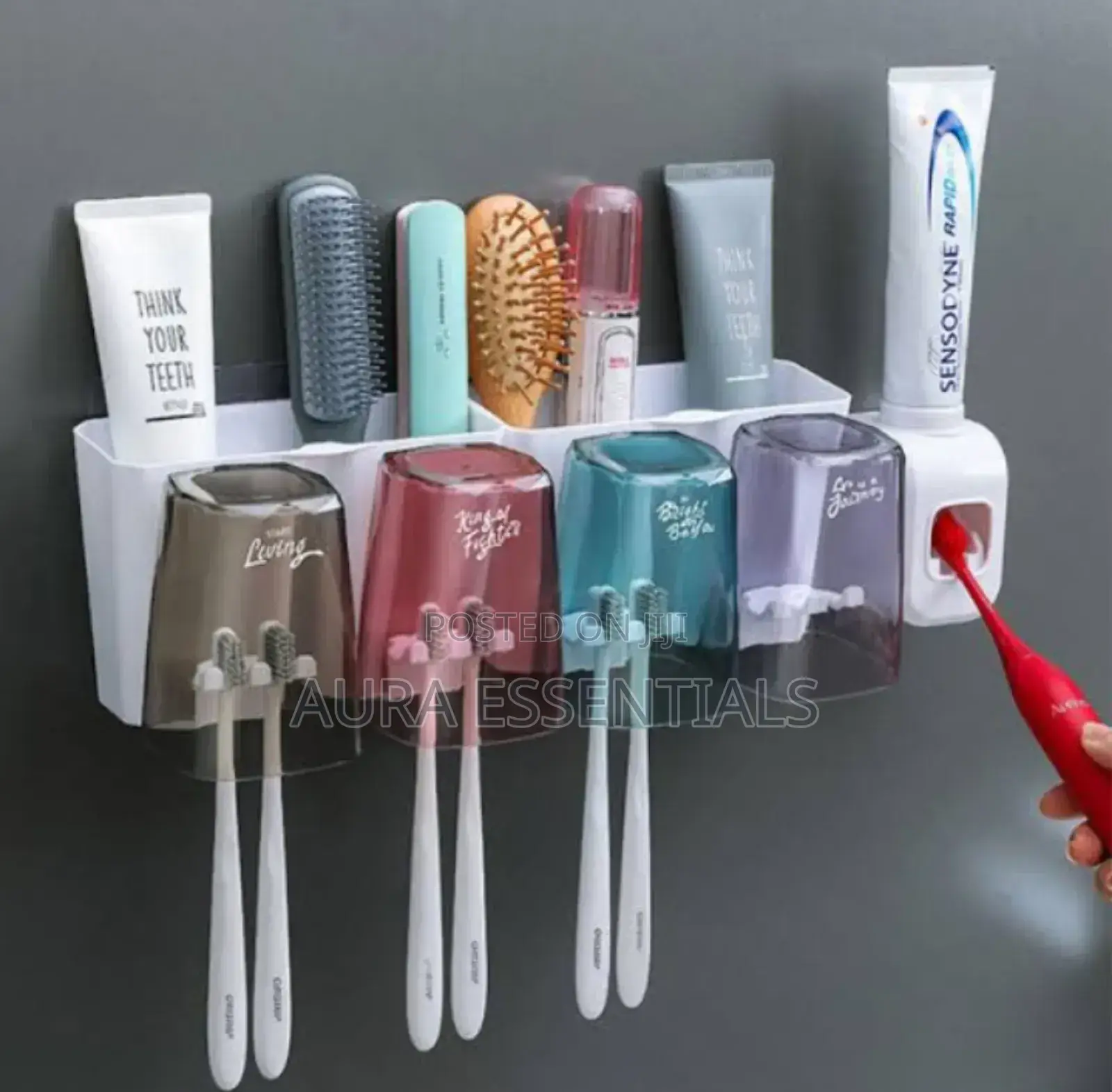 Toothbrush Holder Multifunction Toothpaste Holder