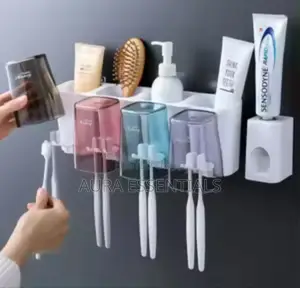 Toothbrush Holder Multifunction Toothpaste Holder