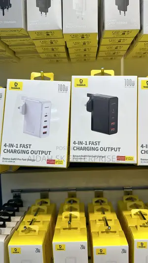 Baseus Gan5 Pro 100W 4 Port Fast Charger |