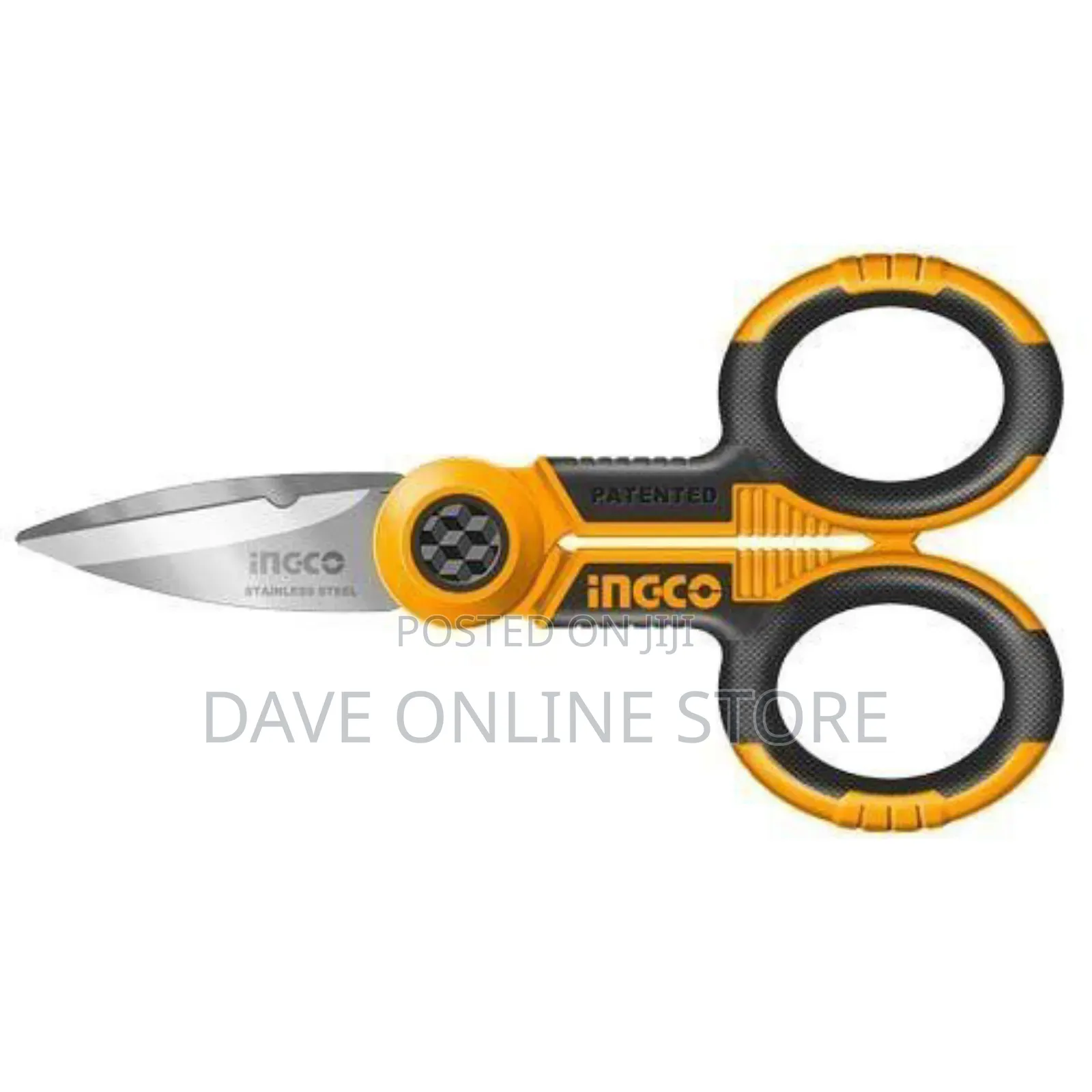 INGCO HES02855 Electrician's Scissors - Black