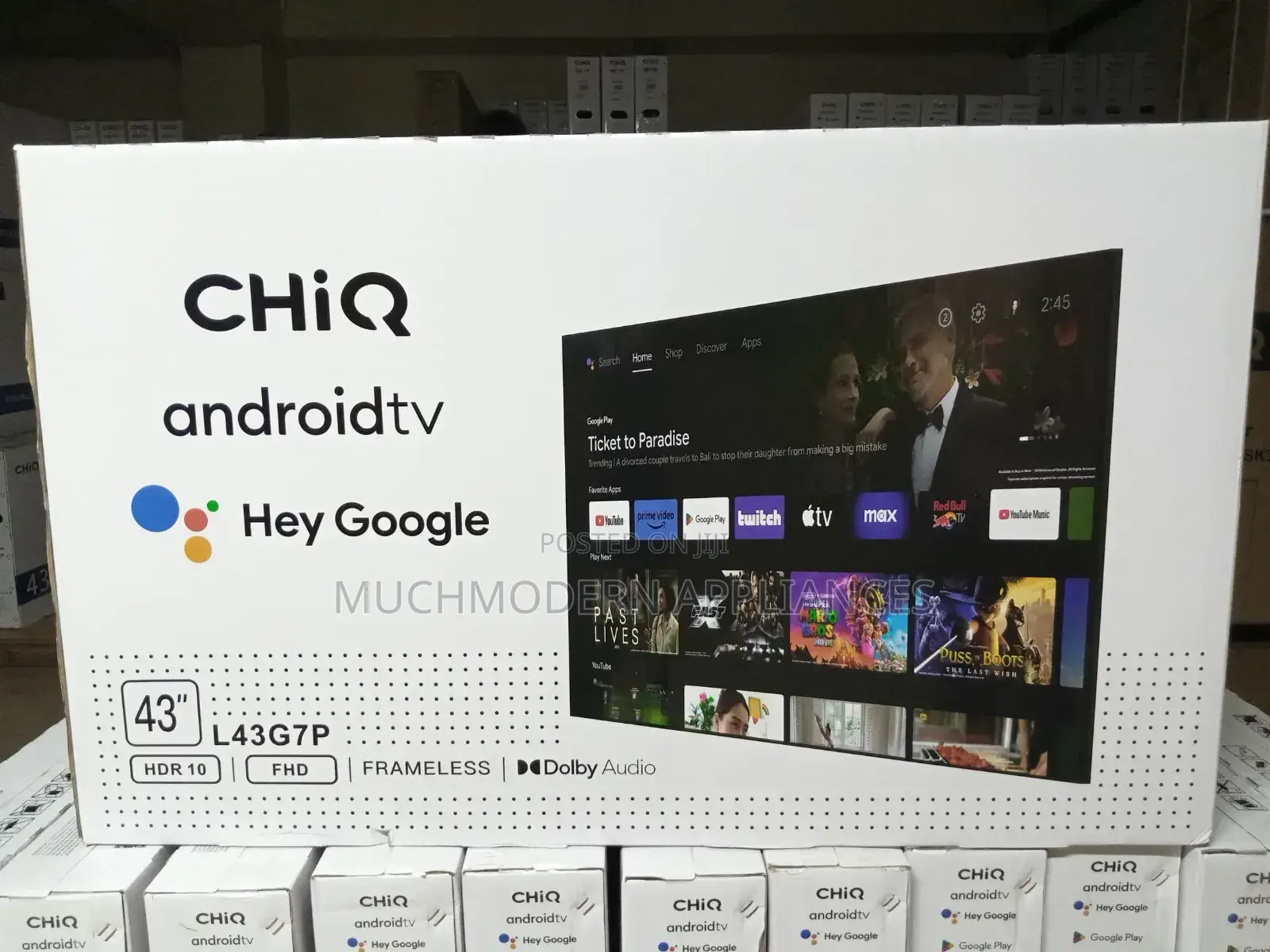 Chiq New Model 43 Inch Smart Tv