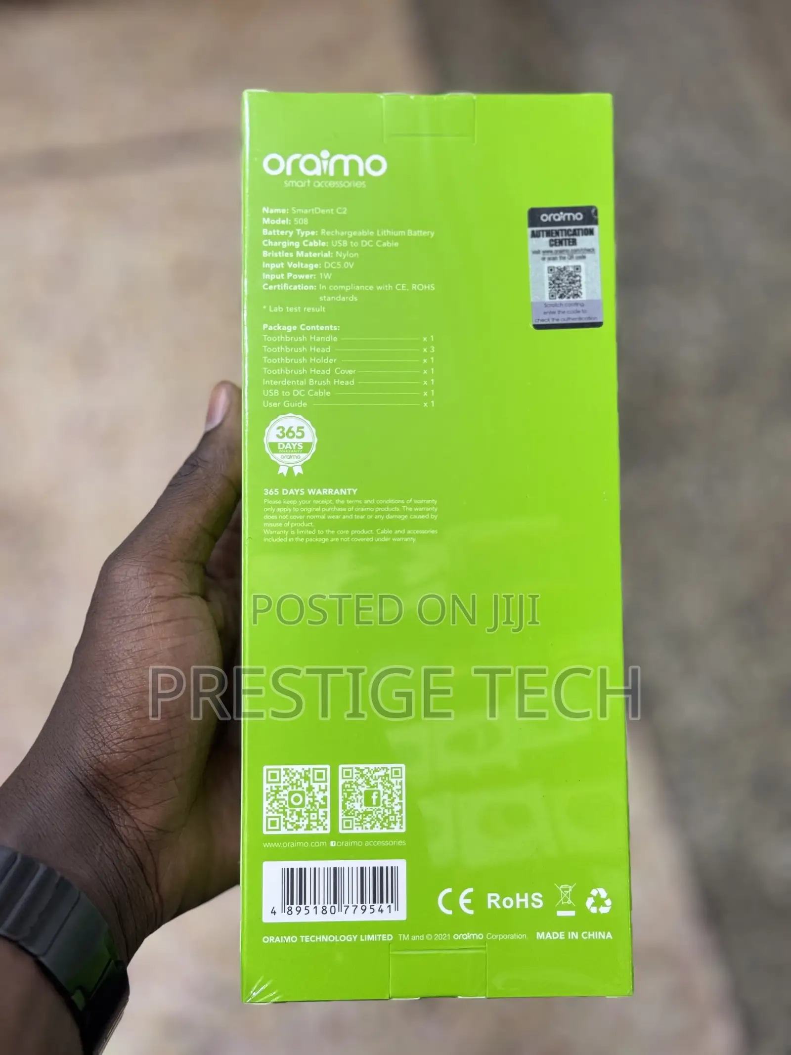 Oraimo Advanced Electric Toothbrush (New Model)/Tooth Brush