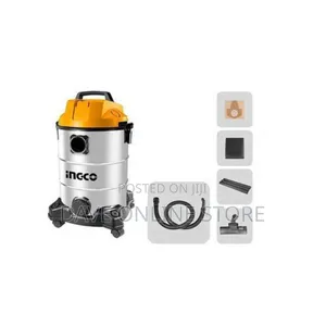 INGCO Wet and Dry Vacuum Cleaner - Black,Silver