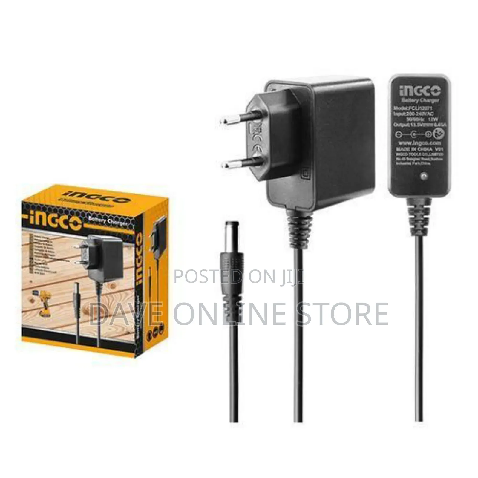 Ingco Fcli12071 Charger-Black