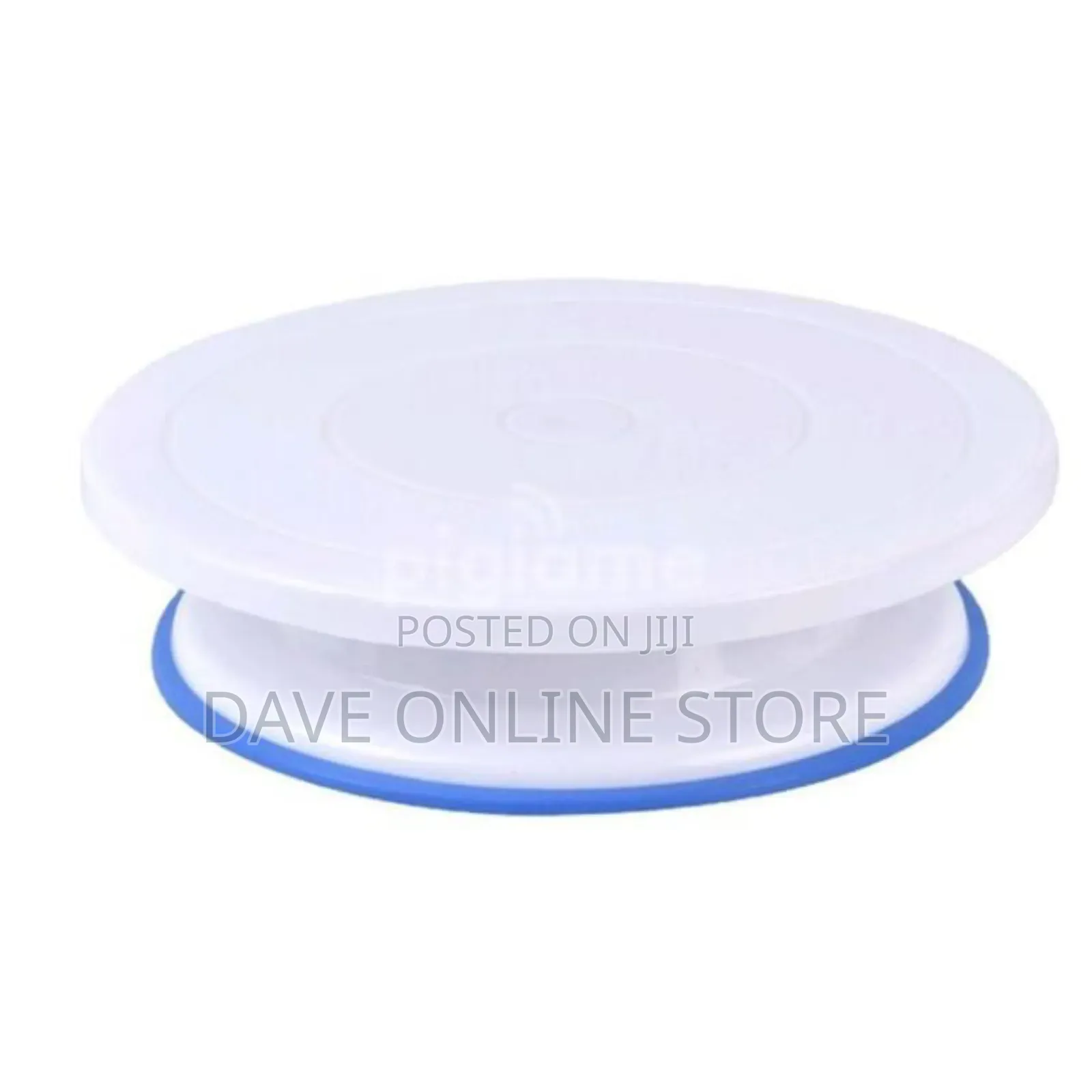 White Rotating Cake Stand