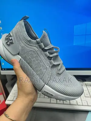 Original Grey Under Armour Hovr Phantom 3 Running Sneakers