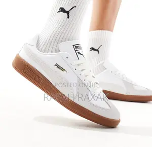Original White Puma Army Trainer Casual Sneakers