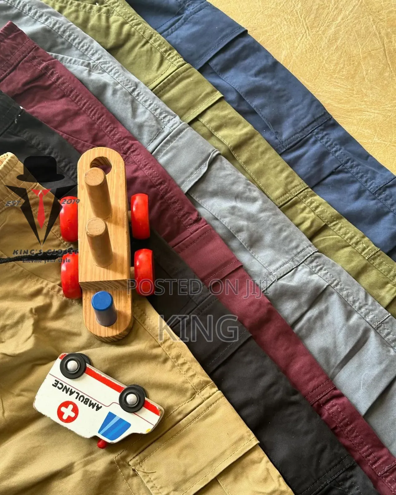 Duke Kaki Cargo Pants