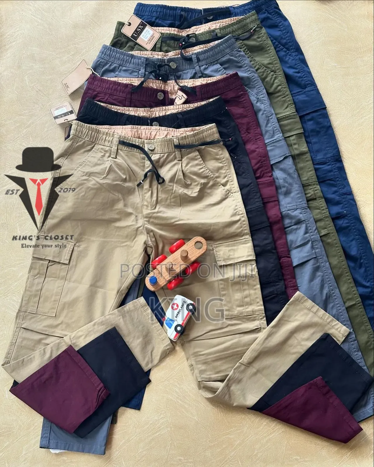 Free Bottom Cargo Pants