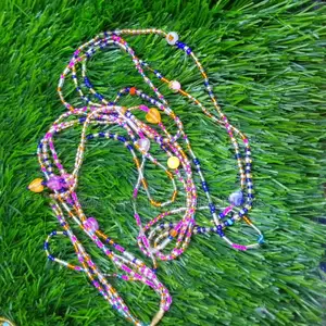 Waist Beads. Bright Coloured