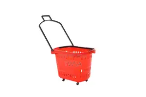 40litres Rolling Shopping Baskets